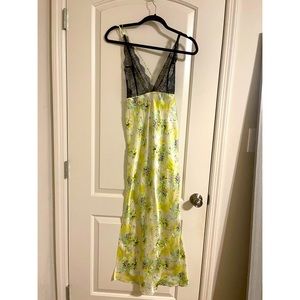 Designer couture collection matching slip and top